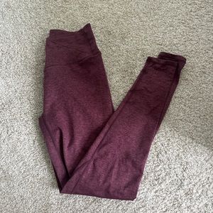 The Bare Warmth Legging : 26" - Merlot